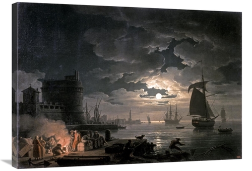 Global Gallery GCS-281428-36-142 36 in. Harbor of Palermo Art Print - 