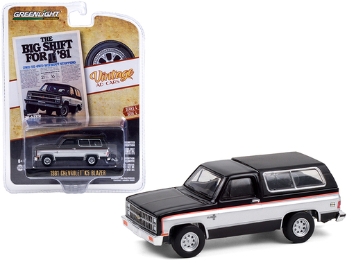 1981 Chevrolet K5 Blazer Black with Silver Sides \The Big Shift For