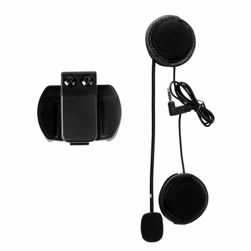 Helmet Intercom Clip for Motorcycle Bluetooth Device