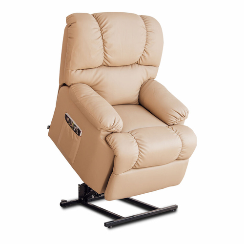 Lifter Armchair With Massager Astan Hogar Light brown Synthetic
