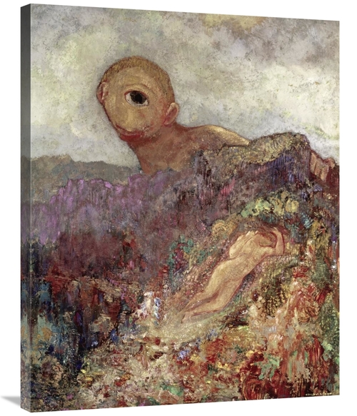 36 in. The Cyclops Art Print - Odilon Redon