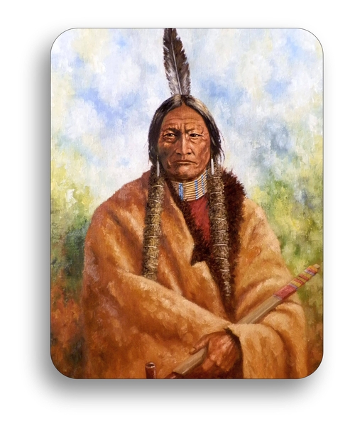 Chiefs Sitting Bull Native American Indian Mouse Pad