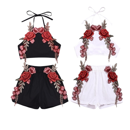 Infant Toddler Baby Girl Floral Party Summer