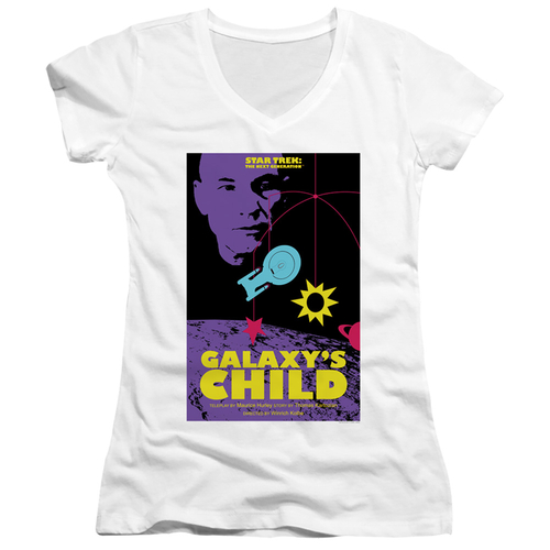 Trevco CBS2106-JV-4 Star Trek & Tng Season 4 Episode 16 Junior V-Neck 