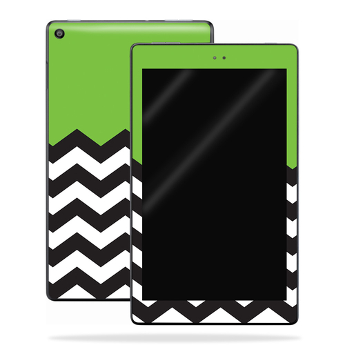 MightySkins AMKFHD10-Lime Chevron Skin for Amazon Kindle Fire HD 10 20