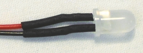 EKL 12VLED-5-R 5 mm 12V LED with 10 in. Leads, Red - Pack of 10