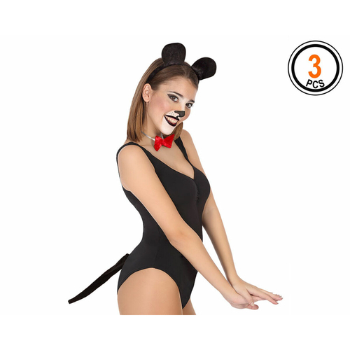 Costume for Adults Boastful little rat Black