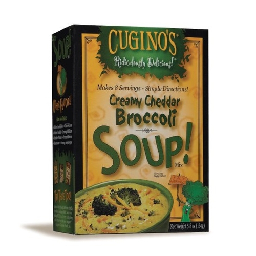 Cuginos BCA46323 Cheddar Brocoli Soup Mix- 6 x 6.8 oz