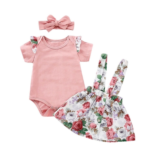 Newborn Infant Kids Baby Girls Cute Pretty Clothes