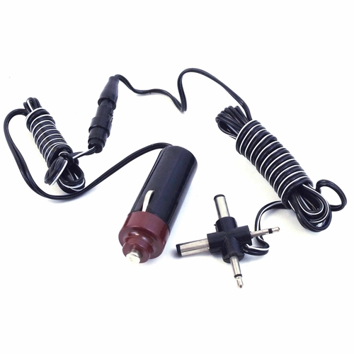 G & M TCB243 12V 3-Way Universal Cigaratte Adaptor with 10 ft. Cord