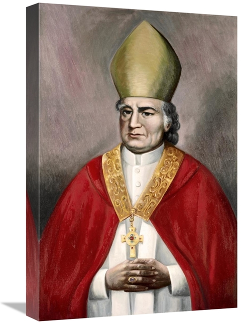 Global Gallery GCS-276717-22-142 22 in. Archibishop John Carrol Art Pr