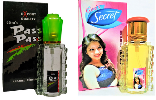 Gita PassPass & Secret COMBO Perfume - 60 ml Pack of 2 (For Men &