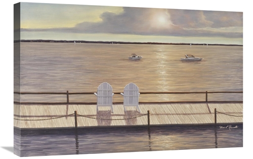 Global Gallery GCS-393982-2030-142 20 x 30 in. On the Bay Art Print - 