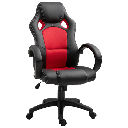 HOMCOM Racecar Style Office Chair  Gaming Chair High Back Executive