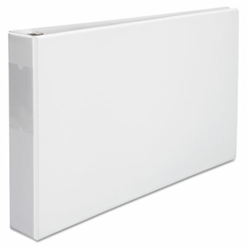 Universal 35422 Wide Base Round Ring Binder With Label Holder- 2 in. C