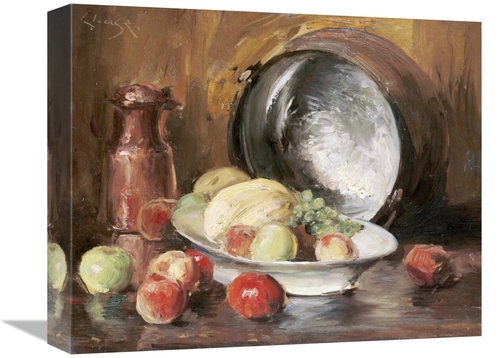 Global Gallery GCS-267846-16-142 16 in. Still Life with Fruit & Copper