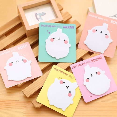 Cute Rabbit Sticker Bookmark Marker Memo