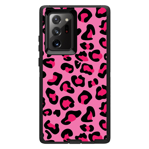 MightySkins OTDSAGNO20UL-Pink Leopard Skin for Otterbox Defender & Sam