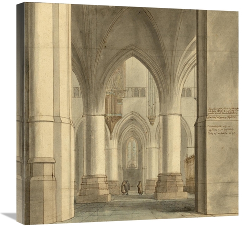 Global Gallery GCS-453955-2424-142 24 x 24 in. The Choir & North Ambul