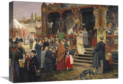 Global Gallery GCS-267570-22-142 22 in. A Fair in Berlin Art Print - C