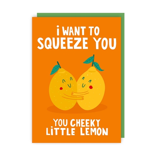 Squeeze You Miss You Thinking of You Love Card (Pack of 6)