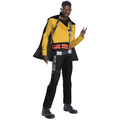 Rubies 266384 Halloween Solo A Star Wars Story-Lando Mens Costume - St