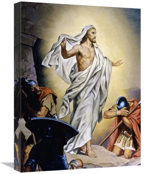 Global Gallery GCS-278004-22-142 22 in. The Resurrection of Jesus Art 