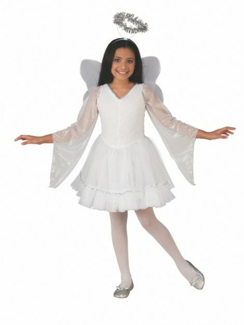 Rubies 275254 Christmas Girls Deluxe Angel Costume - Medium