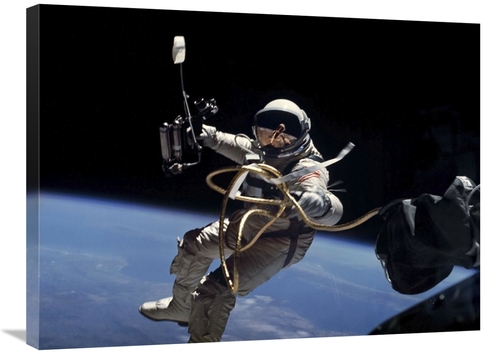 Global Gallery GCS-467444-2432-142 24 x 32 in. Astronaut Edward White 