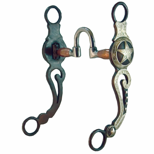 Coronet 240750 5 in. Correction Mouth Bit with Copper Roller
