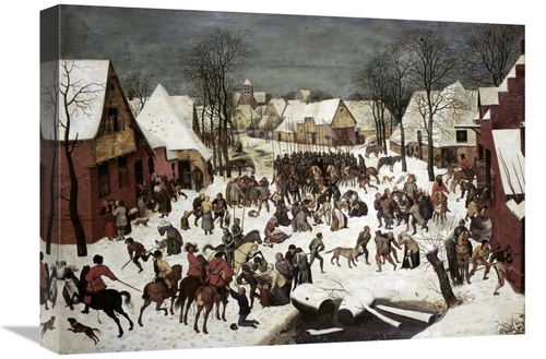 Global Gallery GCS-281795-22-142 22 in. The Massacre of the Innocents 