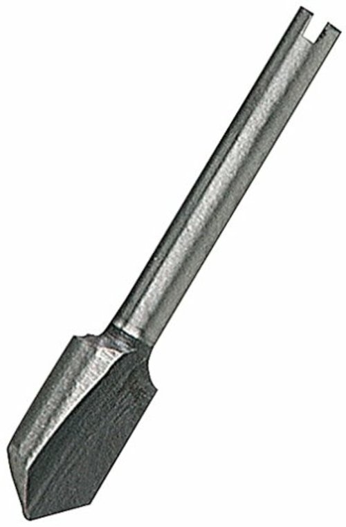 Dremel 114-640 V-Groove Router Bit- 0.25 in.