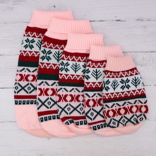 Snowflake Cat Sweater Knitwear Clothes for Cats