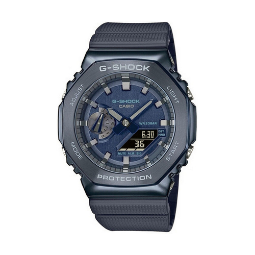 Men's Watch Casio G-Shock OAK METAL COVERED - Blue (Ø 44,5 mm) (Ø 45