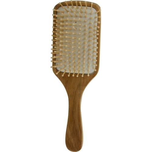 Spa Accessories 251936 Wood Bristel Hair Brush - Bamboo Paddle Spa Acc