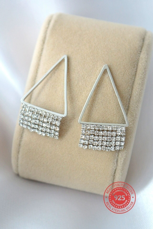 925 Silver Party Drop Earrings