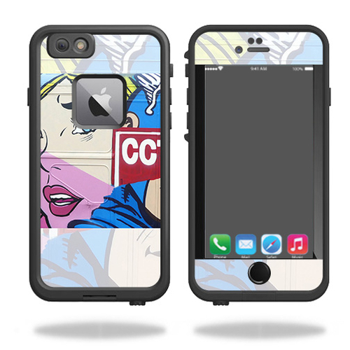 MightySkins LIFIP6PLFR-Train Graffiti Skin for Lifeproof iPhone 6 Plus