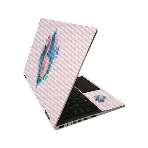 MightySkins CF-HPPX3601420-Flamingo Vice Carbon Fiber Skin for HP Pavi