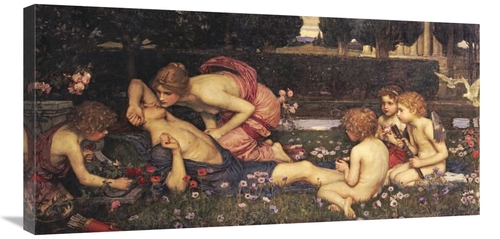 Global Gallery GCS-267554-36-142 36 in. The Awakening of Adonis Art Pr