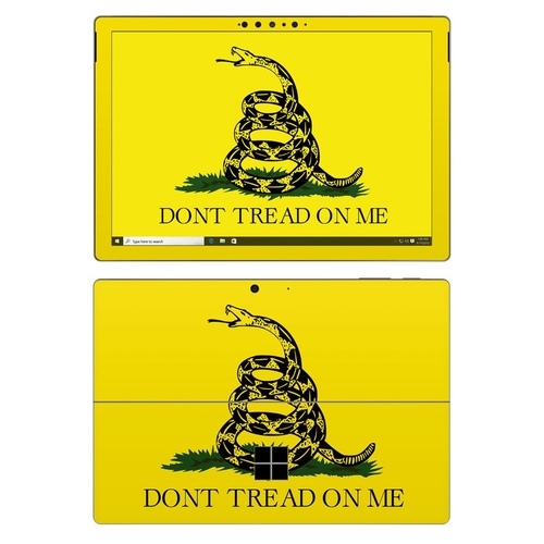 DecalGirl MSP7-GADSDEN Microsoft Surface Pro 7 Skin - Gadsden Flag