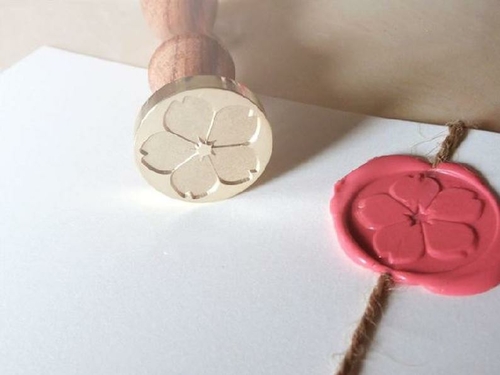 Cherry Blossom Wax Seal Stamp