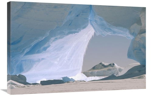 Global Gallery GCS-452327-2436-142 24 x 36 in. Icebergs Caught in Froz