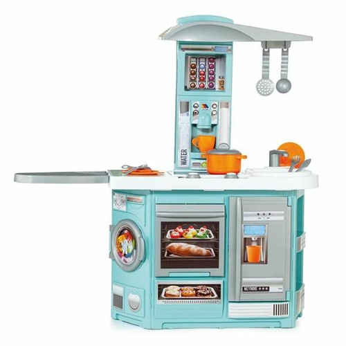 Toy kitchen Cook Moltó 18151 100 x 97 x 31 cm Blue Flip-top (100 x 97