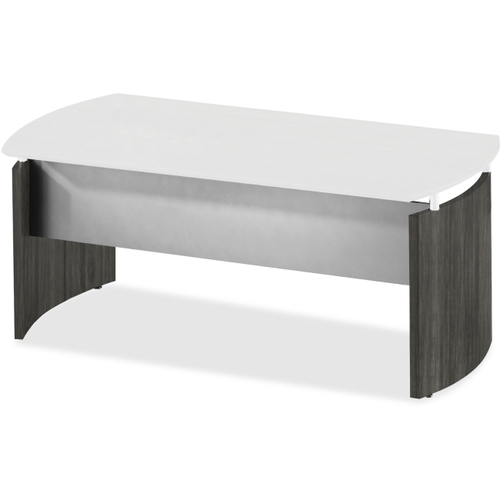 Desk Base - Gray Steel Laminate