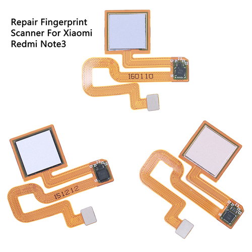 1Pc Home button fingerprint flex cable menu key
