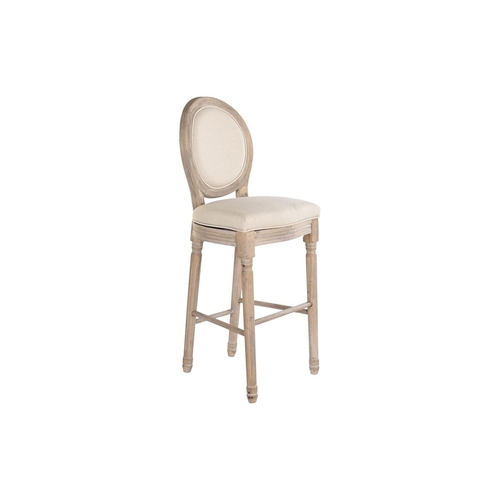 Stool DKD Home Decor Beige Fir 48 x 42 x 121 cm 48 x 60 x 117 cm