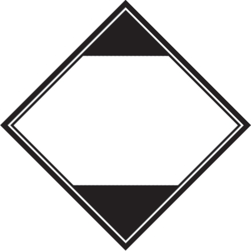 Tape Logic DL1295 4 x 4.25 in. - Regulated Labels, Black & White -