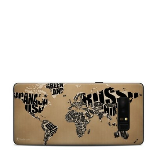 DecalGirl SAGN8-TYPEMAP Samsung Galaxy Note 8 Skin - Type Map
