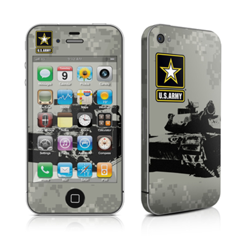 DecalGirl AIP4-TANKT iPhone 4 Skin - Tank Tuff