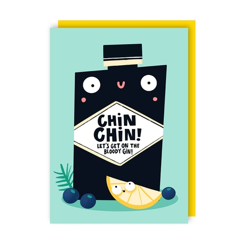 Chin Chin Celebration Card (Pack of 6)
